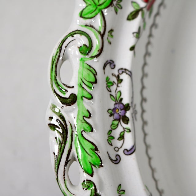 Antique Copeland Spode "Chelsea Bird" Tureen & Platter - Harrods Exclusive For Sale - Image 14 of 18
