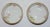 Ceramic Pair of Haviland & Co. Limoges France Cream Soup Bowl and Saucer Apple Blossom For Sale - Image 7 of 11