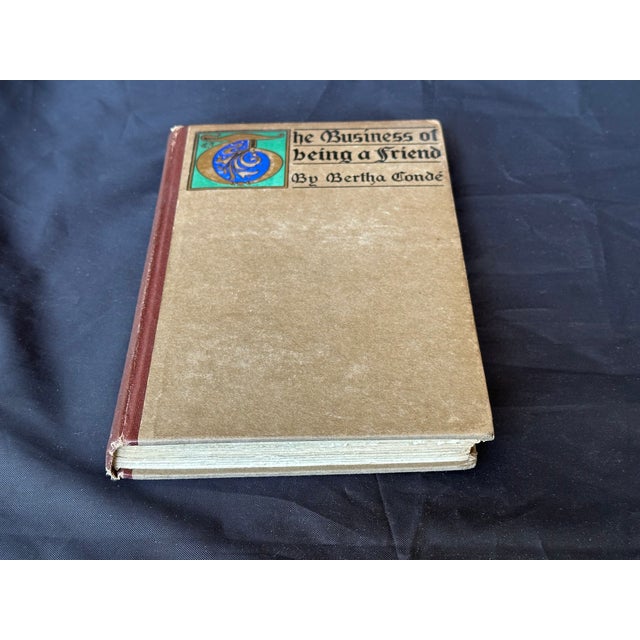 Decorative Art Nouveau Friendship Book For Sale - Image 4 of 14