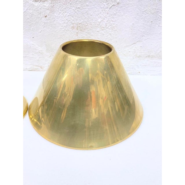 Vintage Lesan Table Lamp in Brass by Florian Schulz, 1970s For Sale - Image 13 of 16