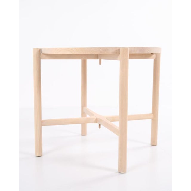 Model PP35/62 Side Table in White Soap-Treated Oak by Hans J. Wegner for PP Møbler For Sale - Image 9 of 11