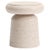 Nissa Travertino Stone Stool and Side Table by Ivan Colominas For Sale - Image 11 of 11
