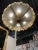 Gold Modern Murano Glass & Brass Chandelier For Sale - Image 8 of 10