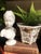 Vintage Chinoiserie Hexagonal Porcelain Planter For Sale - Image 10 of 12