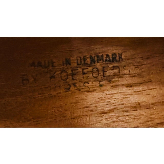 Mid-Century Danish Modern Teak Koefoed Ingrid Arm Chairs - Set of 2 For Sale - Image 9 of 9