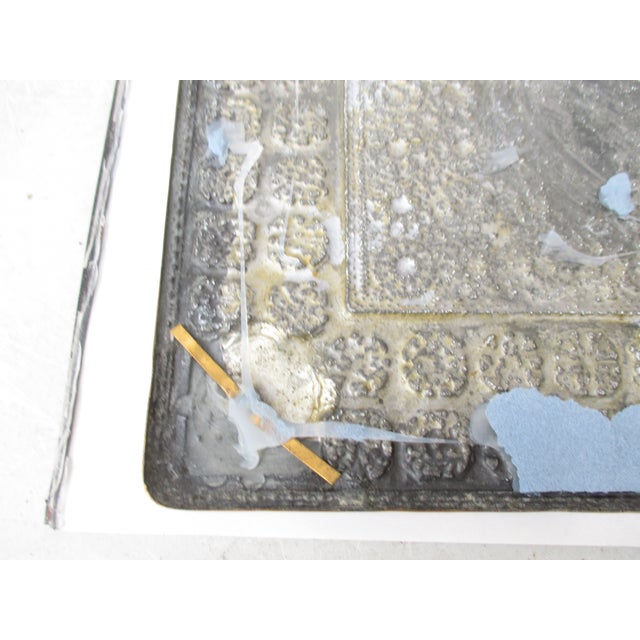 Metal Ornamental Metal Book Cover For Sale - Image 7 of 10