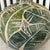 Green Earthenware Pottery Vase With Leaf Design For Sale - Image 8 of 12