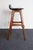 Single Danish Modern Sculptural Teak Barstool by Erik Buch for o.d. Møbler For Sale - Image 9 of 18