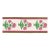 SAMPLE - Schumacher x Molly Mahon Poppy Hand Block Trim In Pink For Sale