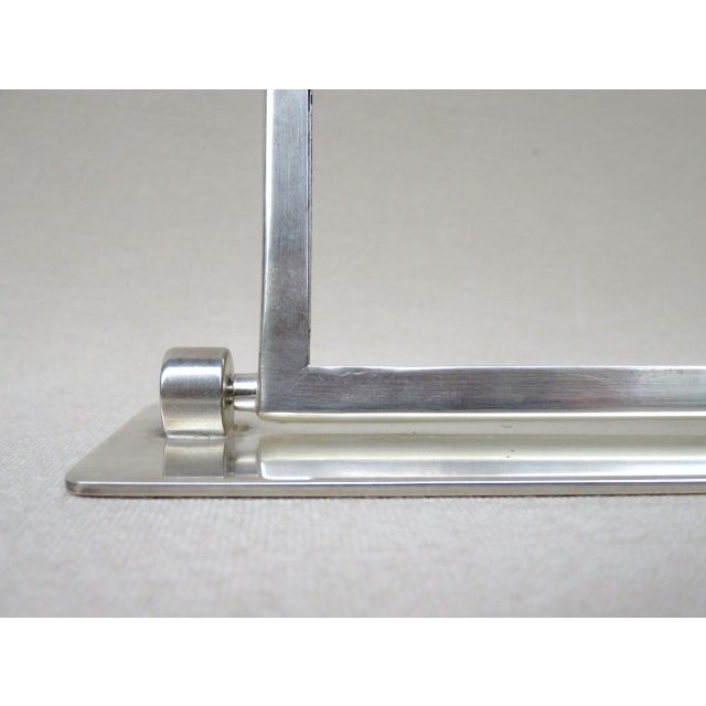 Art Deco Matte Silver-Plated Picture Frames from WMF, 1930s, Set of 2 For Sale - Image 10 of 18