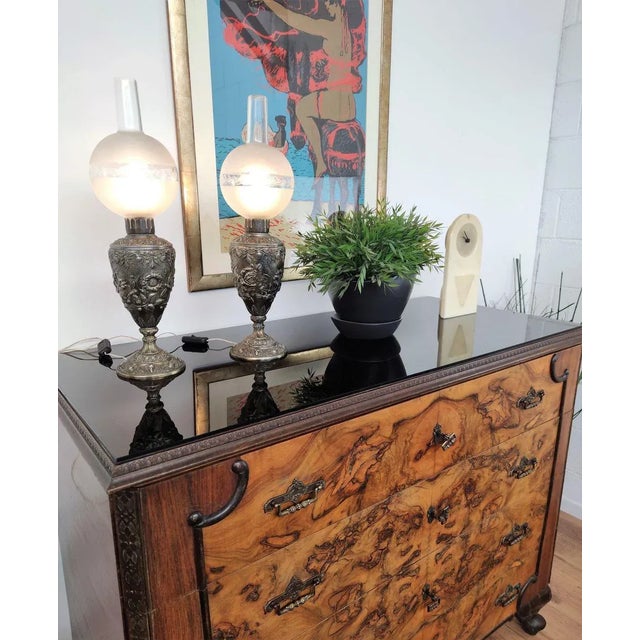 Metal Lamps, Set of 2 For Sale - Image 7 of 8