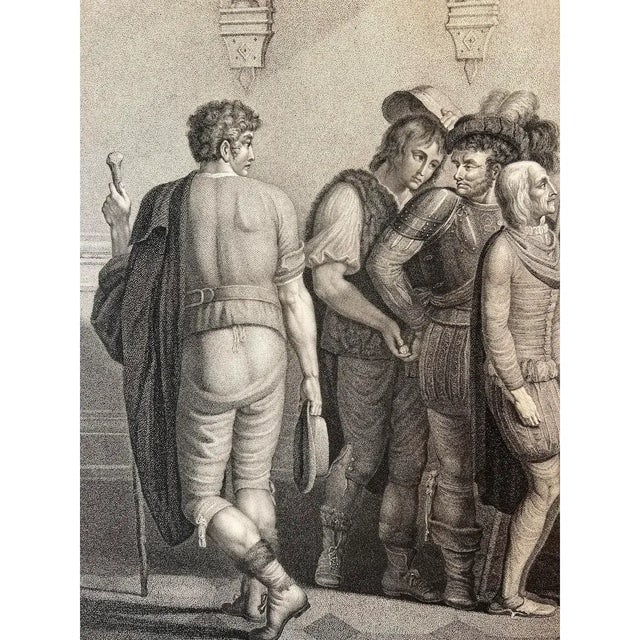 Antique 1798 Shakespeare Engraving by Thomas Ryder – Henry Iv, Falstaff, Large Boydell Print For Sale - Image 12 of 13