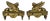 Andirons with Sphinxes from Thomire, 1790, Set of 2 For Sale