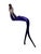 Jiri Suhajek Czech Art Glass Sitting Statue 1987 Signed & Dated 39 X 10 X 22in This lot is accompanied by a 1995 receipt...