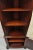 Vintage Georgian Style Mahogany Corner Cabinet China Cabinet With Glass Door For Sale - Image 11 of 12
