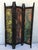 1950s 20th Century Arts & Crafts Folding Screen & Hand Painted Decoration Room Divider For Sale - Image 5 of 13