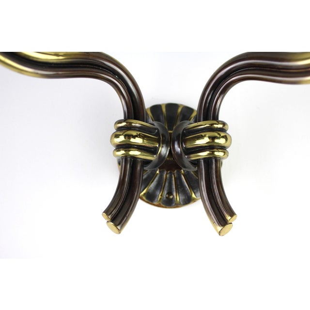 Mid-Century Modern Wall Lamp by Hugo Gorge for Eduard Schmelz, 1930s For Sale - Image 3 of 8