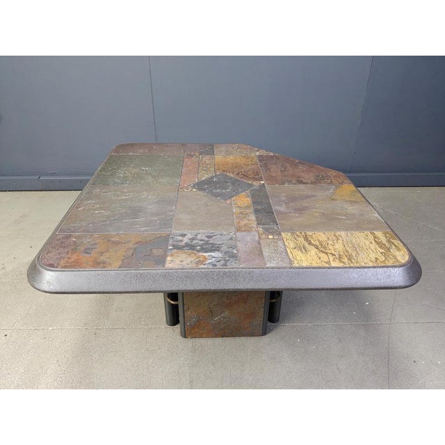 Coffee Table attributed to Paul Kingma, 1980s For Sale - Image 10 of 12
