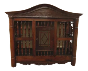 19th Century French Panettiere Bread Safe Cabinet