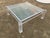 Mid-Century Modern Vintage Mid Century Modern Lucite Glass Top Coffee Cocktail Table For Sale - Image 3 of 18
