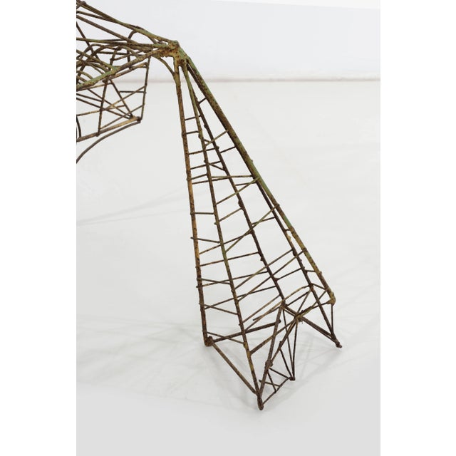 Florence Resnikoff Welded Steel Sculpture For Sale In Chicago - Image 6 of 9