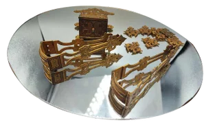 19th Century Brass Album Clasps, Set of 11