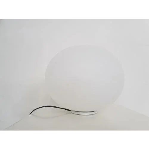 White Glo-Ball Basic 1 Glass Table Light by Jasper Morrison for Flos, 1990s For Sale - Image 8 of 8
