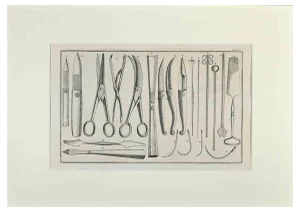 Lorenz Heister, Surgical Instruments, Etching, 1750