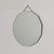 1930s French Art Deco Circular Beveled Mirror For Sale - Image 4 of 11