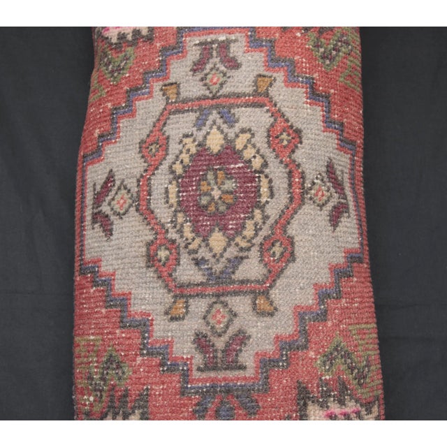 Contemporary Handmade Vintage Tribal Pillow Cover For Sale - Image 11 of 12