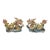 Rare found in market. Hand painted Lovely Porcelain dragon figures. gild with 24 k gold. In the Eastern world , the dragon...