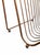 Mid-Century Modern Vintage Mid Century Wire Magazine Rack With Wrapped Handle For Sale - Image 3 of 7