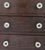 Miniature 1880s Walnut Eastlake 3‑Drawer Chest With Dovetailed Drawers For Sale - Image 10 of 18