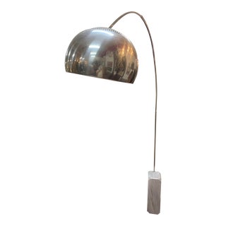 1980s Mid-Century Modern Arco Style Floor Lamp For Sale