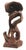 1950s Mid-Century Modern Organic Biomorphic Figurative Burl Wood Carving Sculpture For Sale In Miami - Image 6 of 18