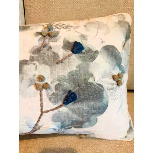 Add sophisticated designer style with this beautiful lumbar accent pillow from the Celerie Kemble Collection for Eastern...
