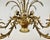 1960s Vintage French Bronze Chandelier, 1960s For Sale - Image 5 of 11
