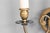 Vintage Decorative Wall Lights in Brass, 1930s, Set of 2 For Sale - Image 6 of 9