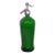 W & L Beverages Frank's Best Seltzer Green Bottle Glenshaw Art Deco Glass 4821b For Sale