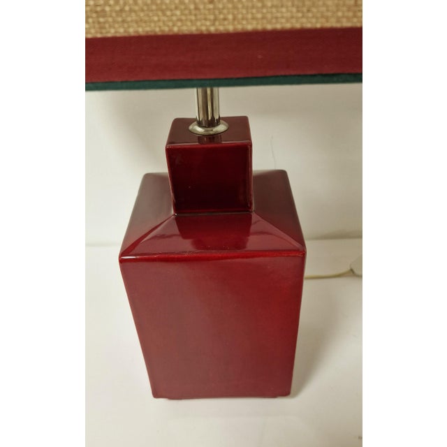 Ceramic Table Lamp by Zaccagnini and Ginori, 1960s For Sale - Image 12 of 14