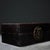 This is an exceptionally elegant vintage Chinese jewelry box or keepsake chest. It features a striking contrast between a...