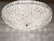 1960s Austrian Palwa / Kalmar Style Crystal Flush Mount Plafond Chandelier For Sale - Image 10 of 11