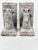 Wonderful weathered horse bookends. Made of a stone/concrete type material. Makes a lovely rustic accent to any bookshelf....