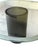 Glass B&b Italia Glass Top Dining Table With Leather Wrapped Base For Sale - Image 7 of 8