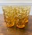 Mid 20th Century Anchor Hocking Milano Honey Gold Juice Glasses - Set of 5 For Sale - Image 5 of 11