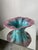 Blue and Pink Ceramic Dish, 1970s For Sale - Image 9 of 18