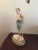 Antique Early 20th Century Mounted Painted Metal Boy Figure Lamp For Sale In Naples, FL - Image 6 of 12