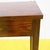 Walnut-Stained Pine Console Table with Straight Legs For Sale - Image 4 of 8