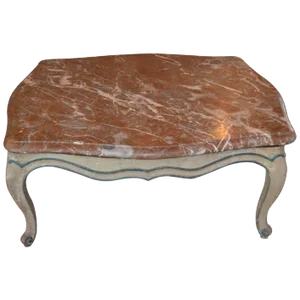 Louis XV-Style Gris Peinte Table