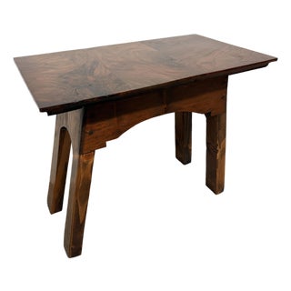 John Bordon Bastogne Walnut Bench For Sale